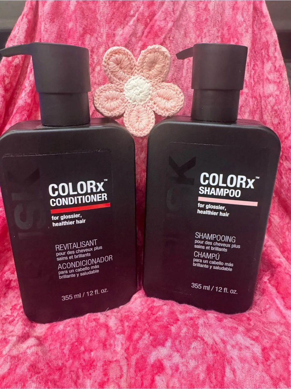 Rusk Color Rx shampoo and conditioner